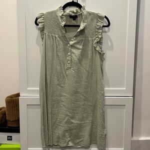 J. Crew Light Green Sleeveless dress